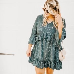 NWOT Ruffle Swing Dress